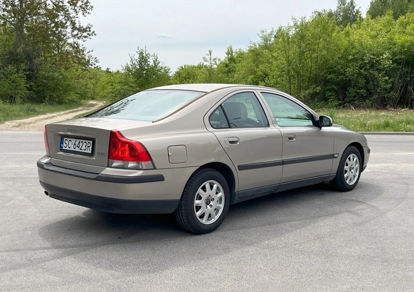 Volvo S60 cena 19900 przebieg: 109500, rok produkcji 2001 z Częstochowa małe 211